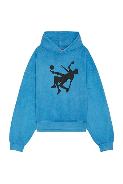 Liberal Youth Ministry Chilena Hoodie Knit In Blue