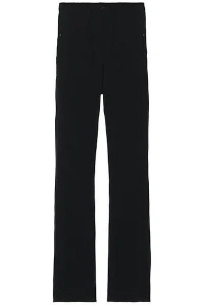 Needles Piping Cowboy Pant Double Cloth In Black