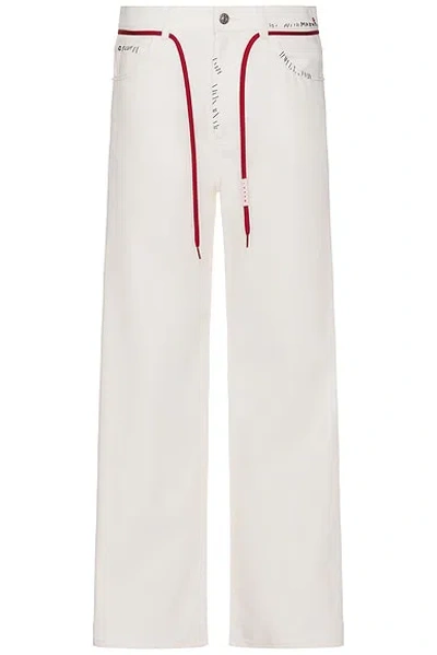 Marni Trousers In Lily White