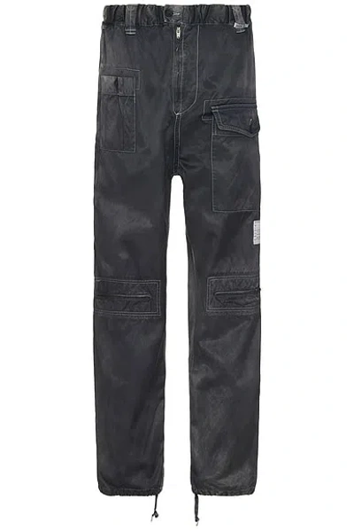 Miharayasuhiro Rc-twill Cargo Trousers In Grey
