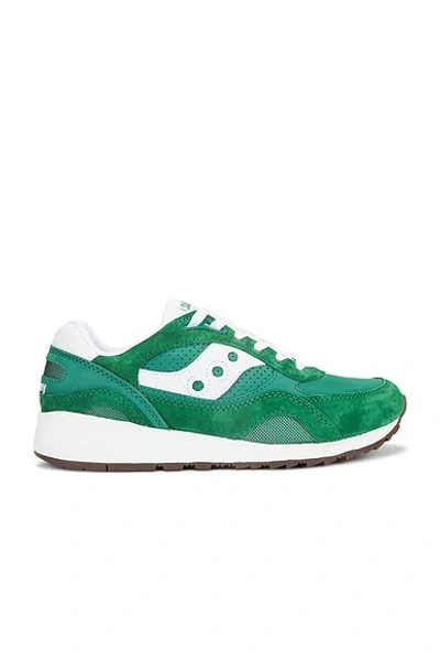 Saucony Shadow 6000 In Green & White