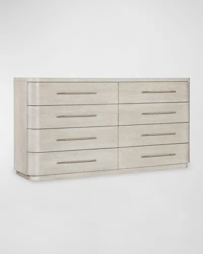 Hooker Furniture Modern Mood 8-drawer Dresser In Cream