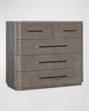 Hooker Furniture Modern Mood 5-drawer Bachelors Chest In Mink