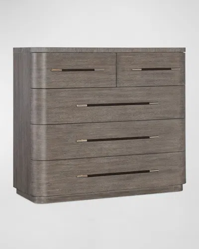 Hooker Furniture Modern Mood 5-drawer Bachelors Chest In Mink