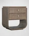 Hooker Furniture Modern Mood 2-drawer Nightstand In Brown