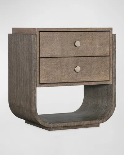 Hooker Furniture Modern Mood 2-drawer Nightstand In Brown