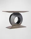 Hooker Furniture Modern Mood Console Table In Brown