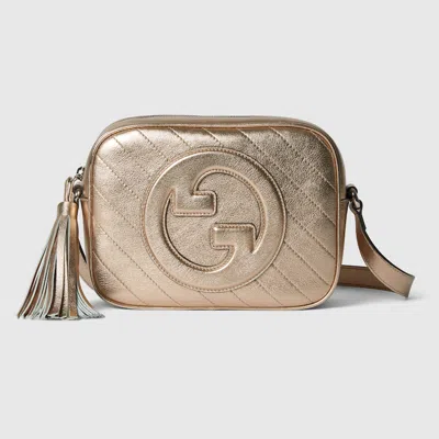 Gucci Blondie Small Shoulder Bag In Gold