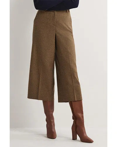 Boden Wide Leg Culottes In Brown