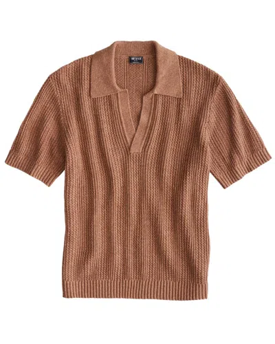 Todd Snyder Polo Shirt In Brown