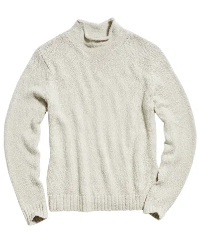 Todd Snyder Linen-blend Sweater In White