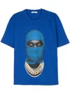 Ih Nom Uh Nit Face-print T-shirt In Blue