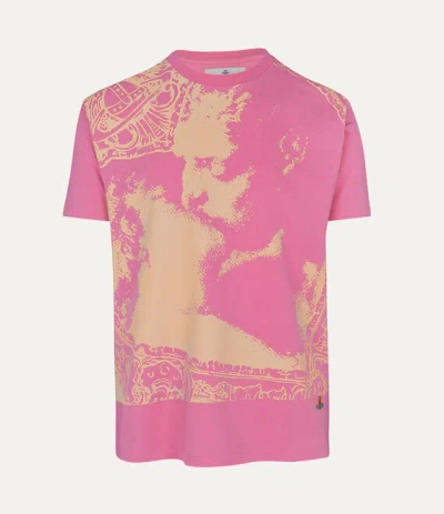 Vivienne Westwood Kiss Oversized T-shirt In Pink