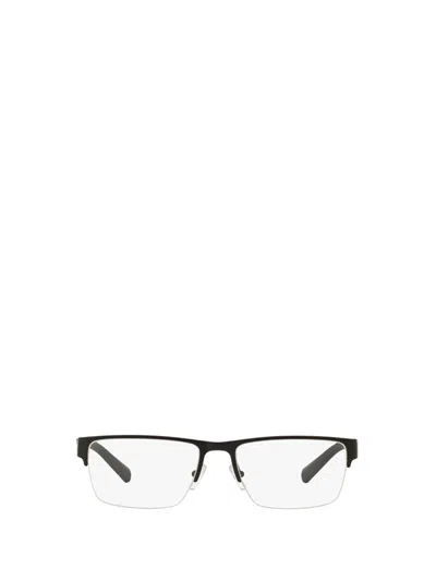 Armani Exchange Eyeglasses In Matte Black