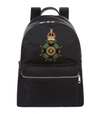 DOLCE & GABBANA Embroidered Coat Of Arms Backpack