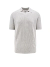 Brunello Cucinelli Polo Shirt In White