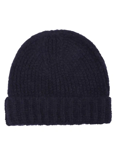 Alanui Finest Knitted Beanie In Black