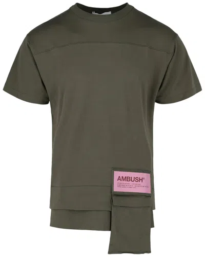 Ambush Cotton T-shirt In Green