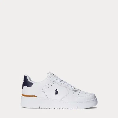 Polo Ralph Lauren Masters Court Sneakers In White