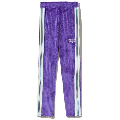 Comme Des Fuckdown Purple Polyester Jeans & Trouser