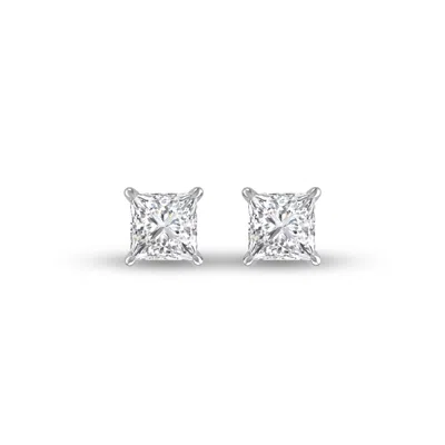 Sselects 1.50ct Tw Good Prin Studs Erstpc150 A In Silver