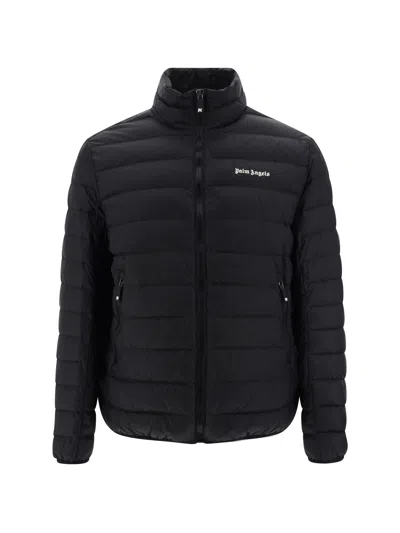 Palm Angels Down Jacket In Black Off
