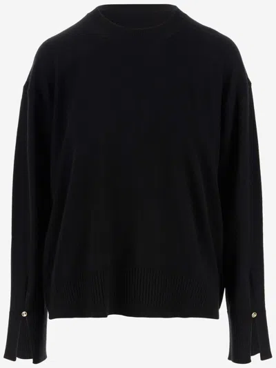 Stella Mccartney Wool Sweater In Black