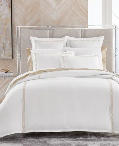 Hotel Collection Portofino 3-pc. Duvet Cover Set, King, Created For Macy's In Soft Gold