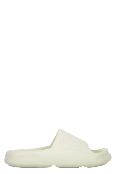 Heron Preston Square-toe Sliders In White