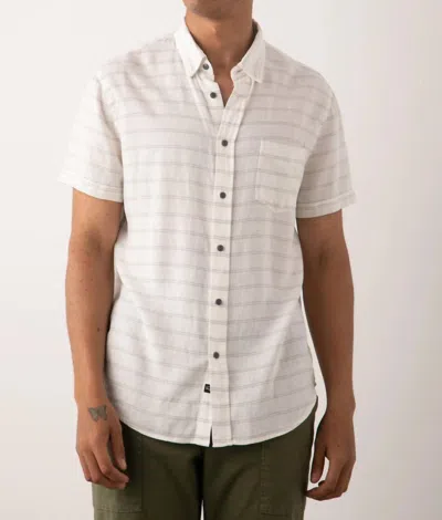 Rails Men's Carson Shirt In Dumont Stripe In White
