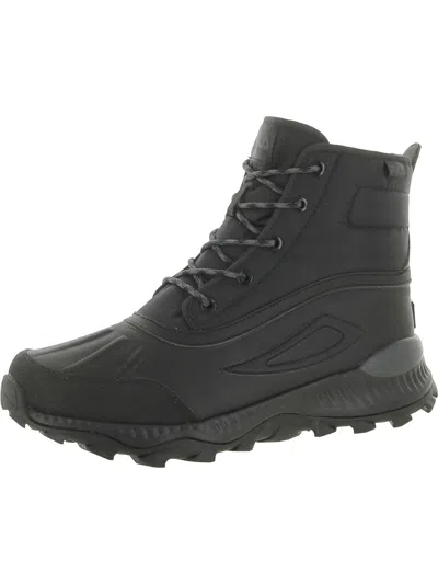 Fila Alpine Db Womens Leather Ankle Boots In Grey