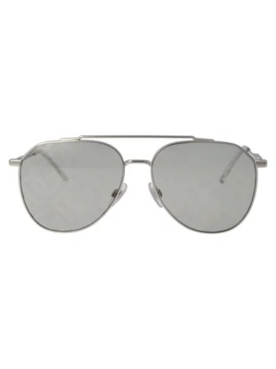 Dolce & Gabbana Sunglasses In 05/al Silver