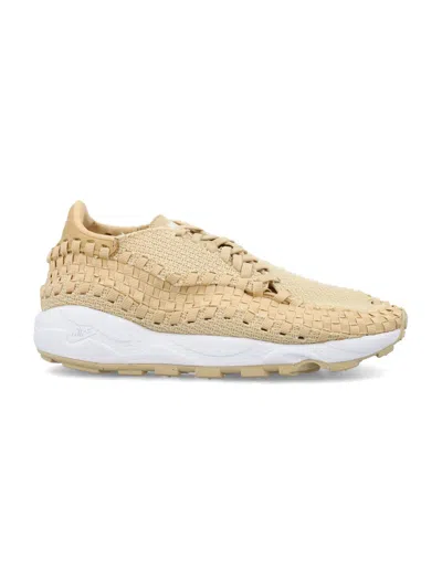 Nike Air Footscape Woven Woman Sneaker In Sesame