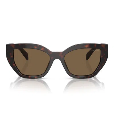 Prada Eyewear Sunglasses In Tartarugato