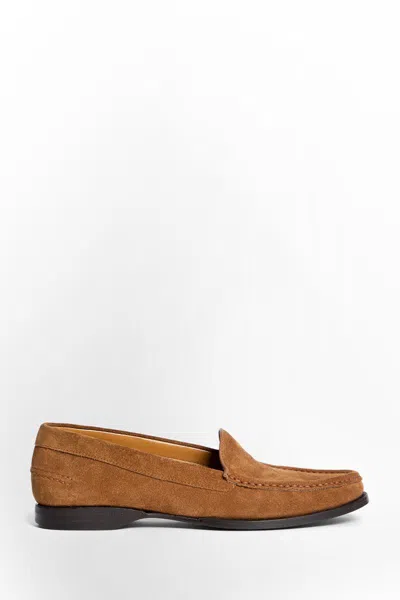 The Row Loafers In Brown