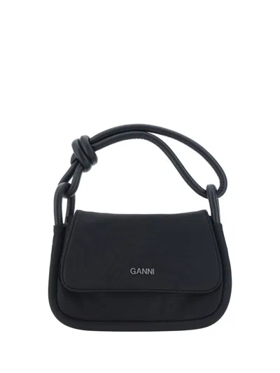 Ganni Shoulder Bags In Black
