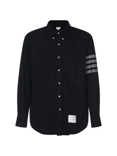 Thom Browne Shirts In Navy