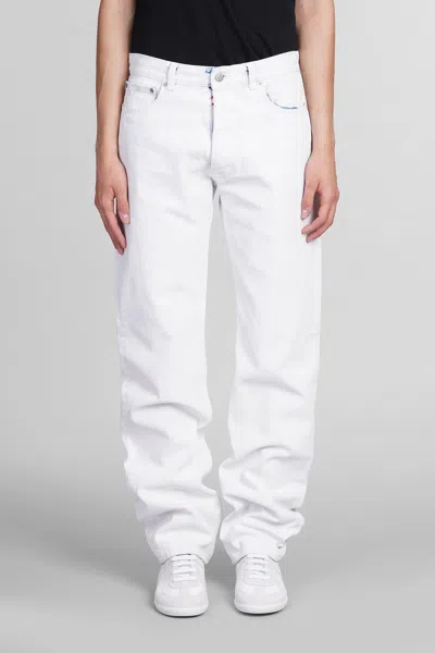Maison Margiela Jeans In White Denim