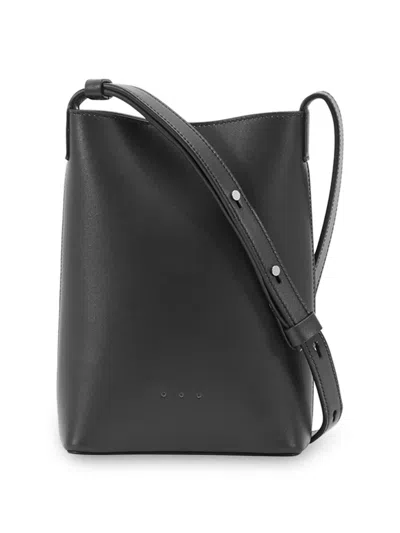 Aesther Ekme Women's Micro Sac Leather Crossbody Bag In Black