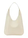 Aesther Ekme Women's Midi Leather Hobo Bag In Cream
