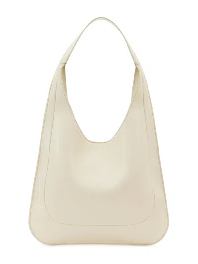 Aesther Ekme Women's Midi Leather Hobo Bag In Cream