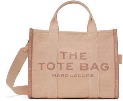 Marc Jacobs Pink 'the Jacquard Medium' Tote In 624 Rose