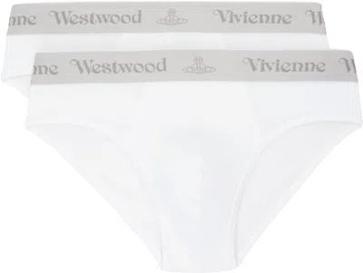 Vivienne Westwood Two-pack White Briefs