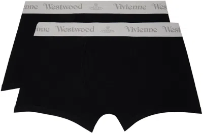 Vivienne Westwood Two-pack Black Boxer Briefs