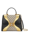 GUCCI Supreme GG Leather Handbag and Leather,476435DVUVX12331502