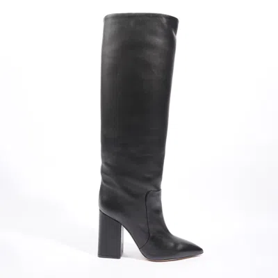 Paris Texas Anja 70mm Leather Boots In Black
