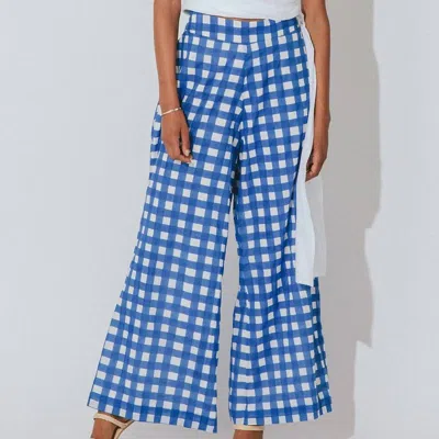 Cleobella Philippe Pant In Painterly In Blue