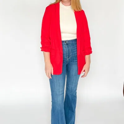 Strut & Bolt The Penthouse Blazer In Red