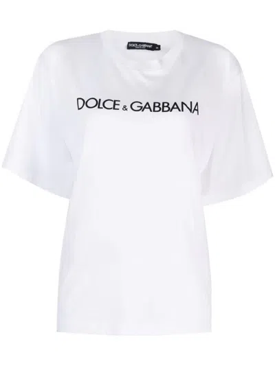 Dolce & Gabbana Tshirt Clothing In White