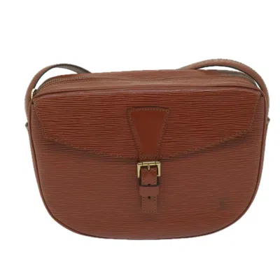 Pre-owned Louis Vuitton Jeune Fille Brown Leather Shoulder Bag ()